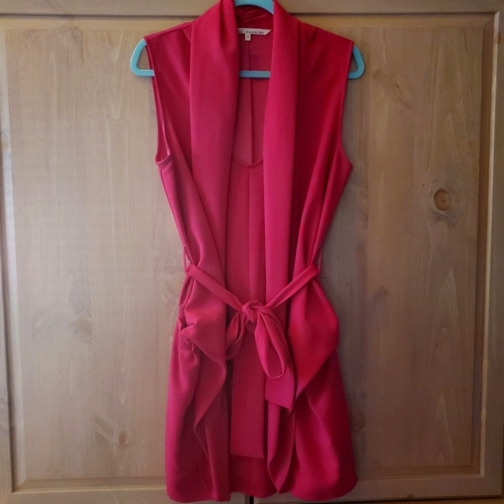 Rachel Rachel Roy Hot Pink Sleeveless Dress Size 10